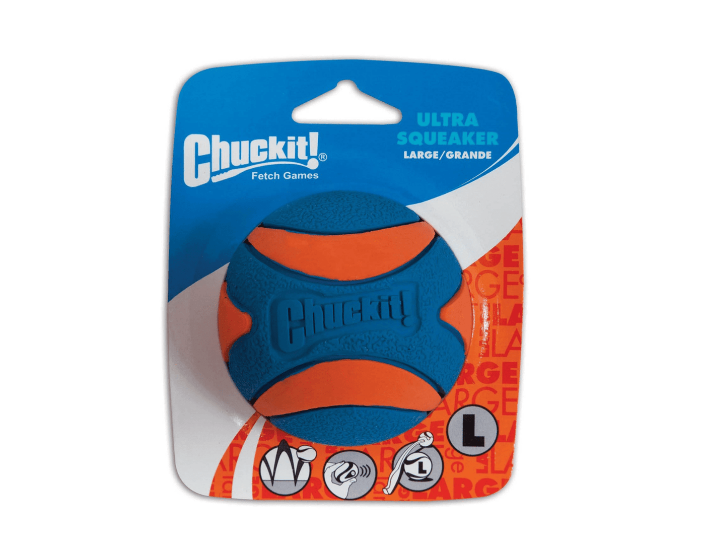 Chuckit! Ultra Squeaker Ball Large - PetToba-Chuckit