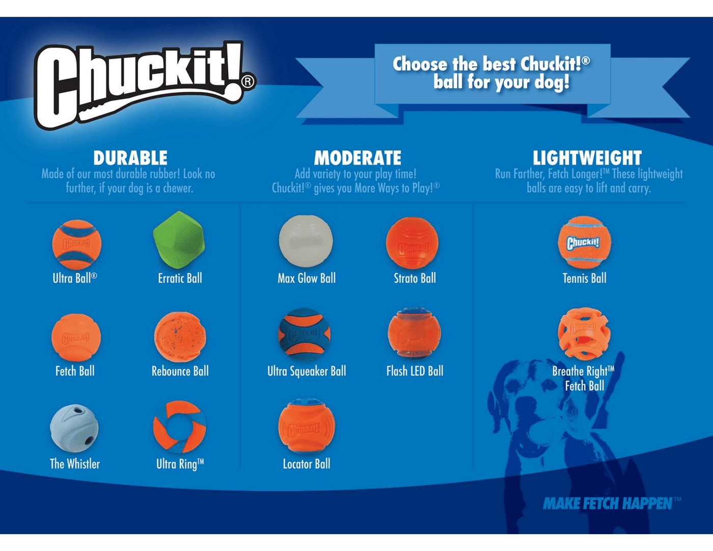 Chuckit! Ultra Squeaker Ball Medium - PetToba-Chuckit