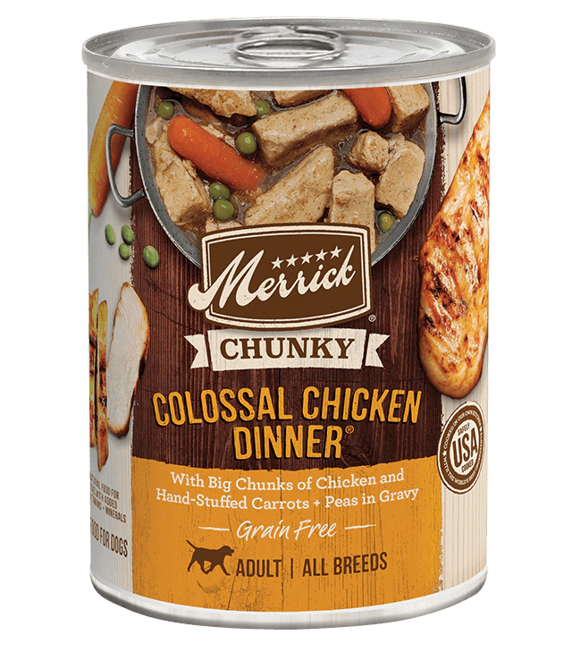Chunky Grain Free Colossal Chicken Dinner in Gravy - Wet Dog Food