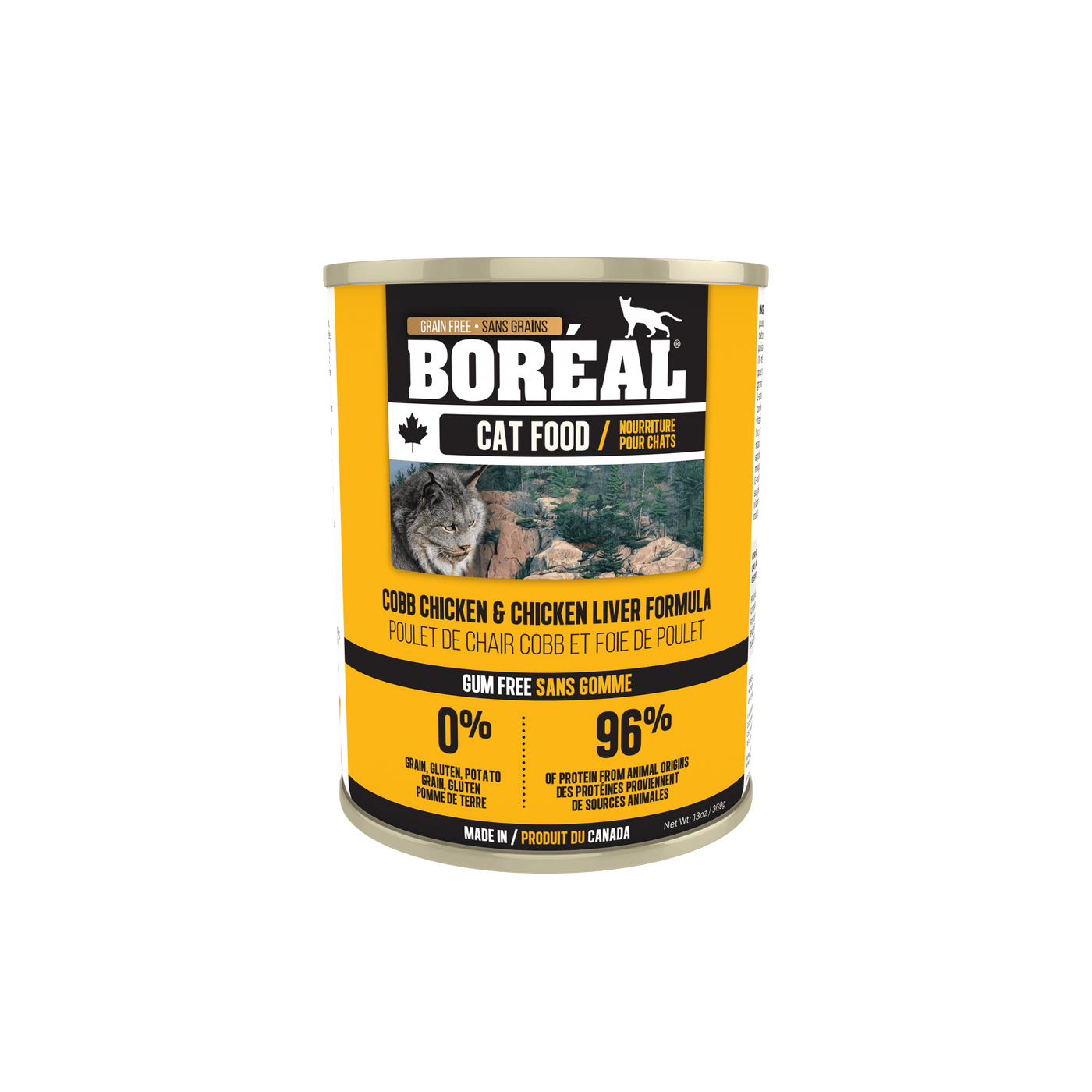 Cobb Chicken And Chicken Liver 369g - Wet Cat Food - BORÉAL - PetToba-Boreal
