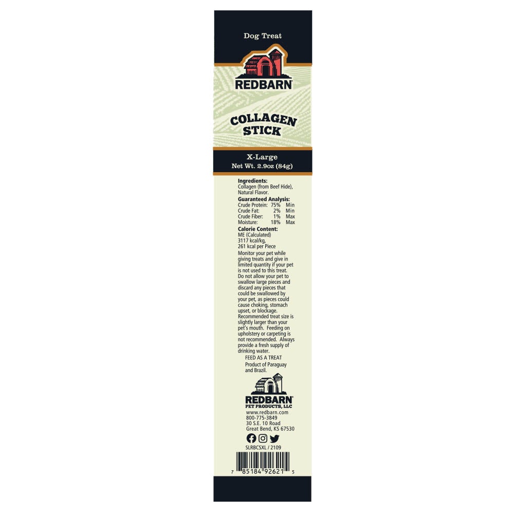 Collagen Stick XL 23-24" - Dog treats - Redbarn - PetToba-Redbarn