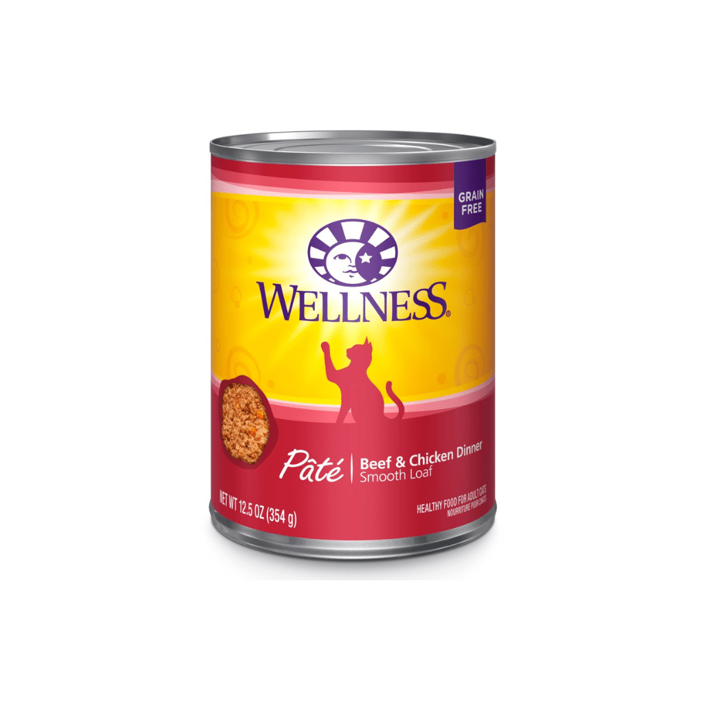Complete Health™ Beef & Chicken Dinner Pâté  Wet Cat Food 3oz/12.5 oz cans - Wellness