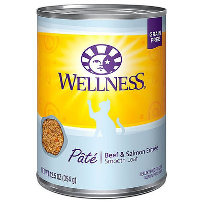 Complete Health™ Beef & Salmon Entree Pâté Wet Cat Food - Wellness - PetToba-Wellness