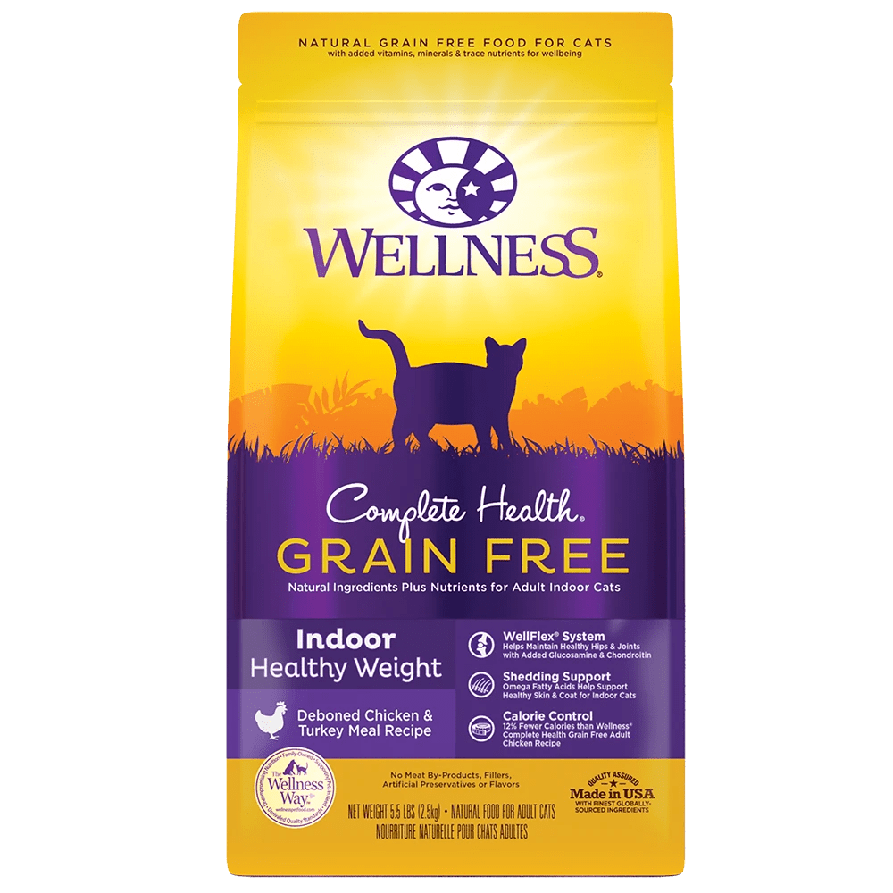 Complete Health™ Grain Free Indoor Healthy Weight Chicken - Dry Cat Food - Wellness - PetToba-Wellness
