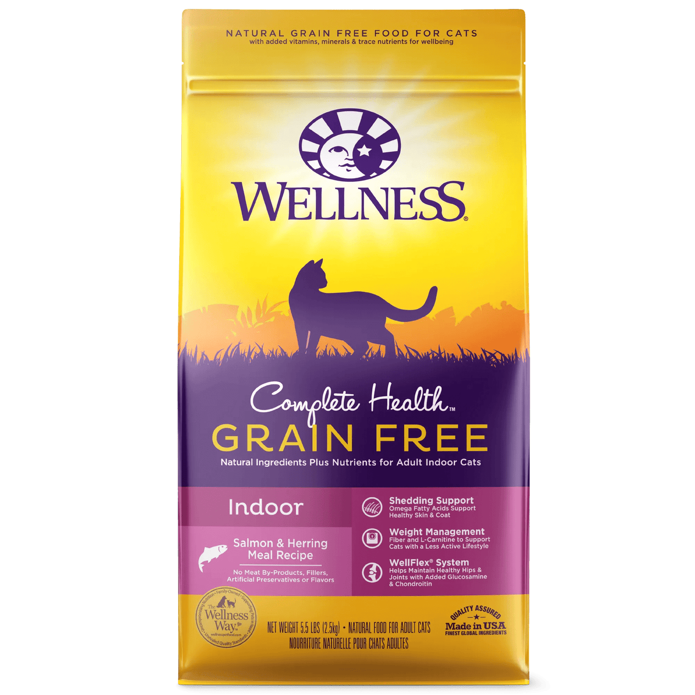 Complete Health™ Grain Free Indoor Salmon & Herring - Dry Cat Food - Wellness