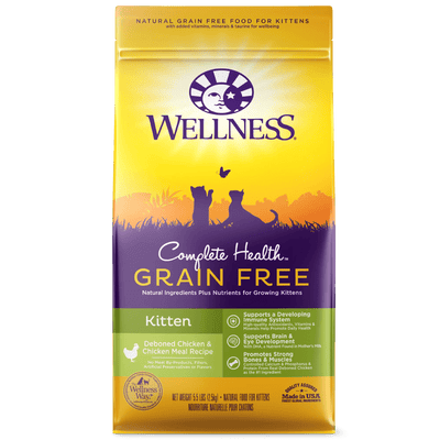 Complete Health™ Grain Free Kitten Deboned Chicken & Chicken Meal - Dry Cat Food - Wellness - PetToba-Wellness