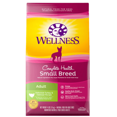 Complete Health Small Breed Turkey & Oatmeal - Dry Dog Food - Wellness - PetToba-Wellness