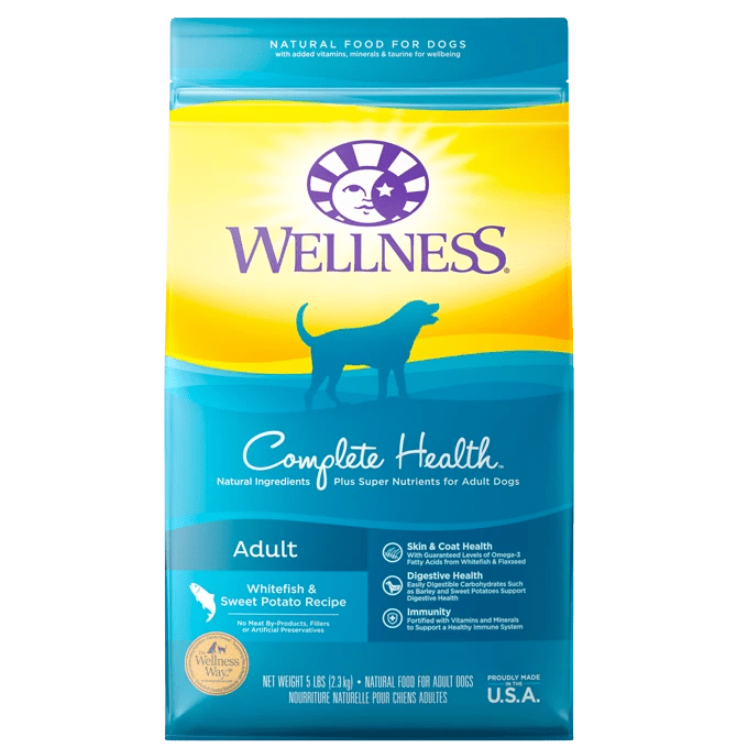 Complete Health Whitefish & Sweet Potato - Dry Dog Food - Wellness - PetToba-Wellness