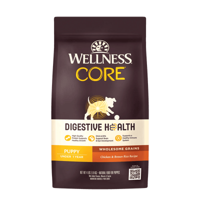 CORE® Digestive Health Puppy: Chicken & Brown Rice - Dry Dog Food - Wellness - PetToba-Wellness