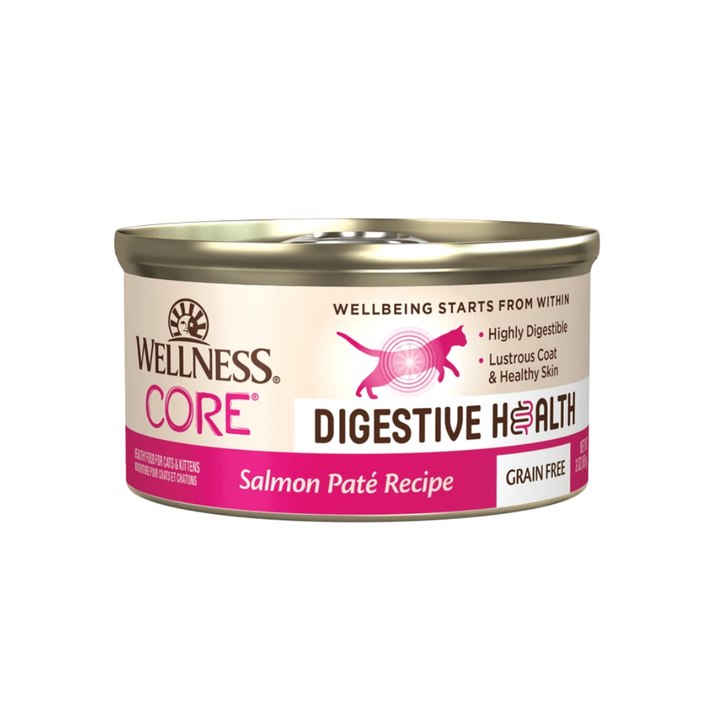 CORE® Digestive Health Salmon Pate Wet Cat Food 3.0 oz cans - Wellness