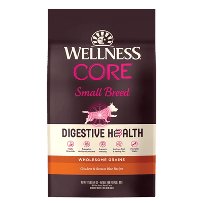 CORE Digestive Health Small Breed Chicken & Brown Rice - Dry Dog Food - Wellness - PetToba-Wellness
