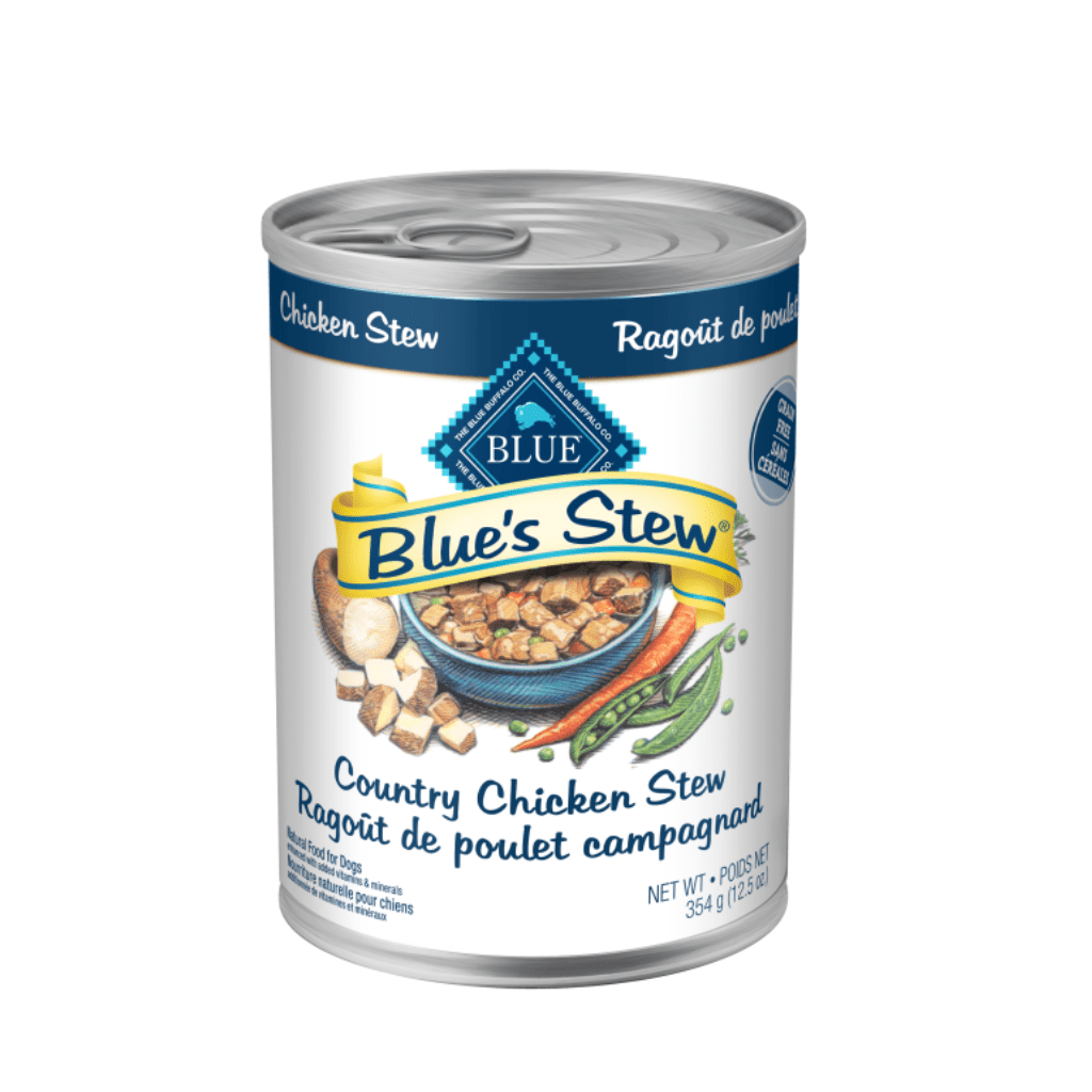 Country Chicken Stew 12.5 oz Cans - Wet Dog Food - Blue Buffalo
