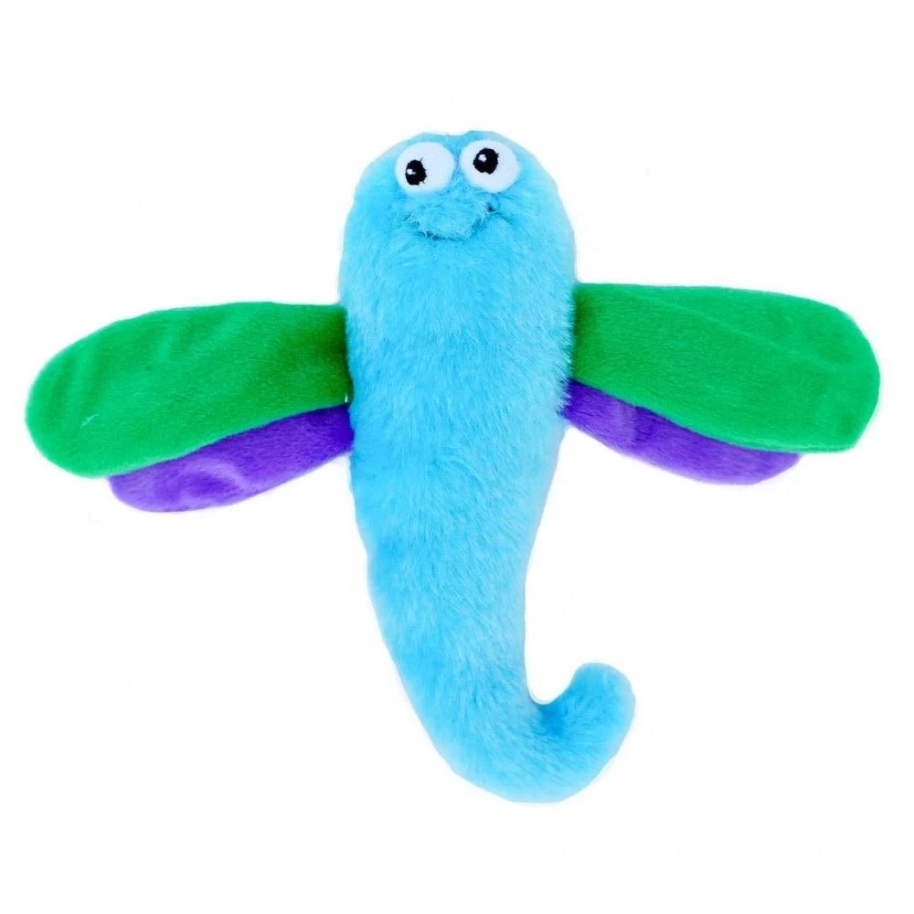 Crinkle Squeaker Toy Dragonfly - ZippyPaws - PetToba-ZippyPaws