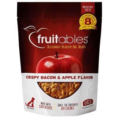 Crispy Bacon & Apple Crunchy Dog Treats - Fruitables - PetToba-Fruitables