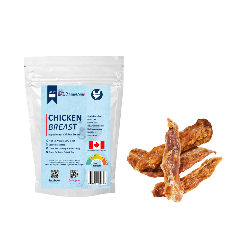 Dehydrated Chicken Breasts - Gamesome - PetToba-Gamesome