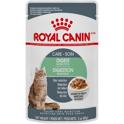 Digest Sensitive Chunks in Gravy Pouch - Wet Cat Food - Royal Canin