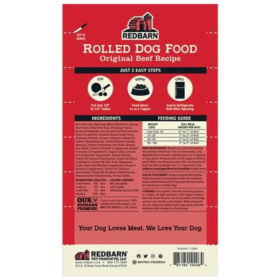 Dog Beef Roll - Dog food - Redbarn - PetToba-Redbarn