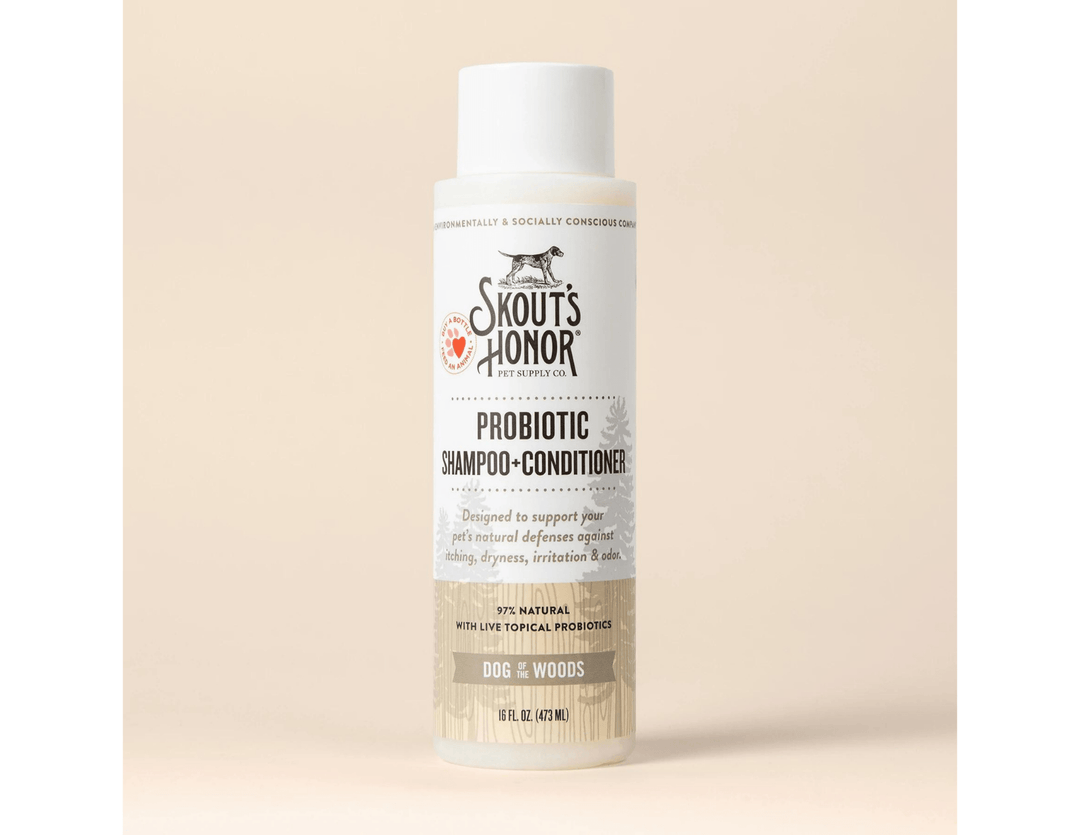 Dog of Woods Sandalwood Vanilla Probiotic Dog Cat Shampoo Conditi PetToba