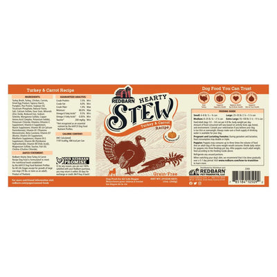 Dog Turkey and Carrot Stew - Dog Food - Redbarn - PetToba-Redbarn