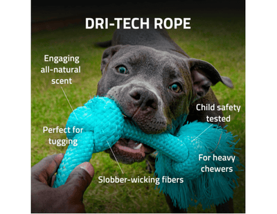 Dri-Tech Rope Beef Scent - Playology - PetToba-Playology
