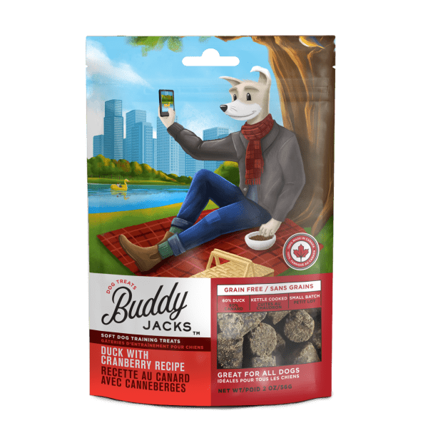 Duck & Cranberry Recipe Dog Treats - Buddy Jacks - PetToba-Buddy Jacks