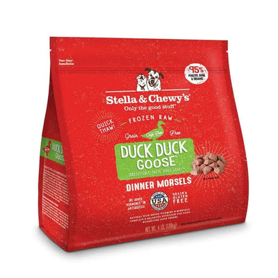 Duck Duck Goose Frozen Raw Dinner Morsels for Dogs - Stella & Chewy's - PetToba-Stella & Chewys