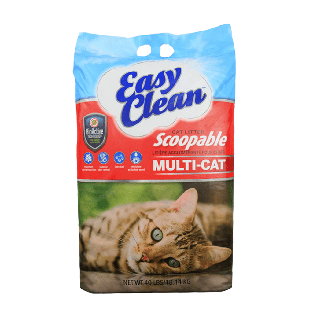 Easy Clean Multi-Cat Scoopable Clumping Cat Litter - Pestell - PetToba-Pestell