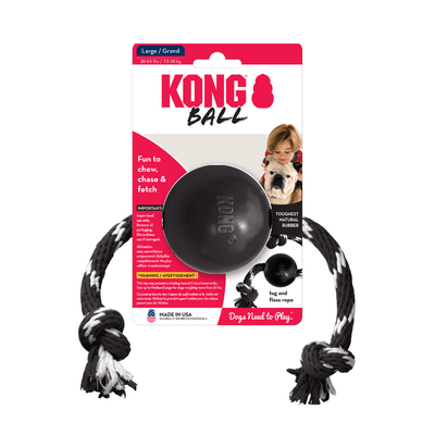 Extreme Ball with Rope - KONG - PetToba-KONG