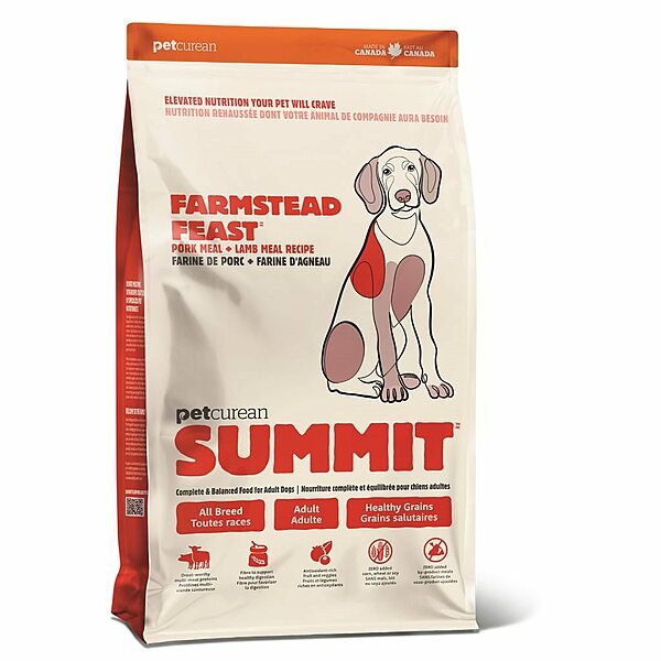 Farmstead Feast Pork Meal + Lamb Meal Recipe - Dry Dog Food - Summit - PetToba-Summit