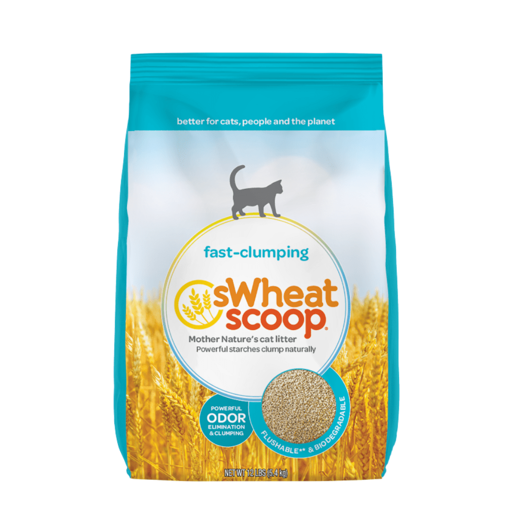 Fast-Clumping Wheat Cat Litter - Swheat Scoop - PetToba-Swheat Scoop