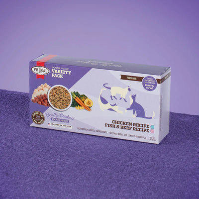 Feline Gently Cooked Variety Pack Recipe for Cats 1lb - Primal - PetToba-Primal Pet Foods