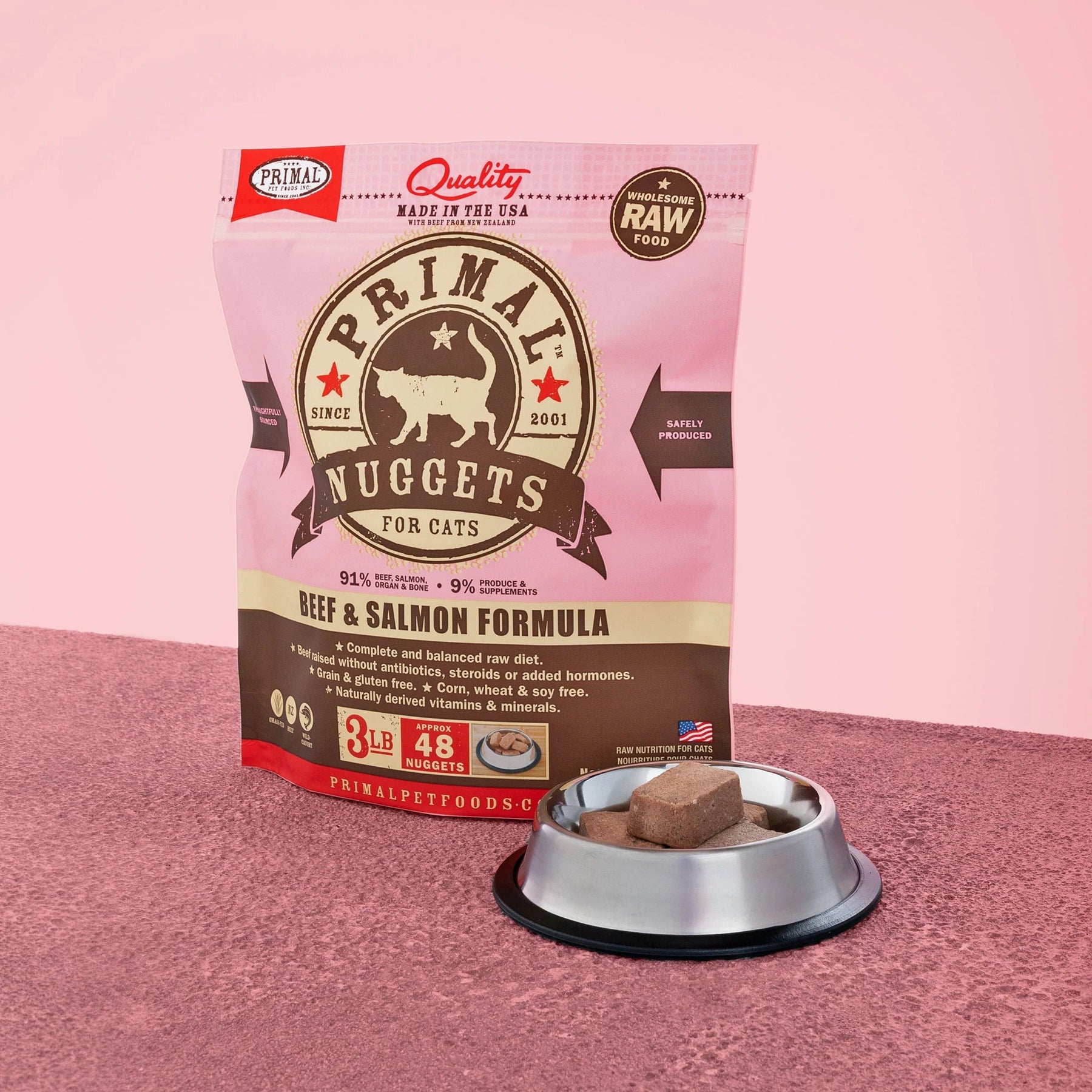 Raw cat food 2024 supplements