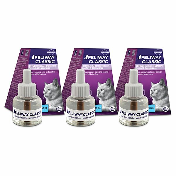 FELIWAY Classic Calming Diffuser Refill for Cats - 3 pack