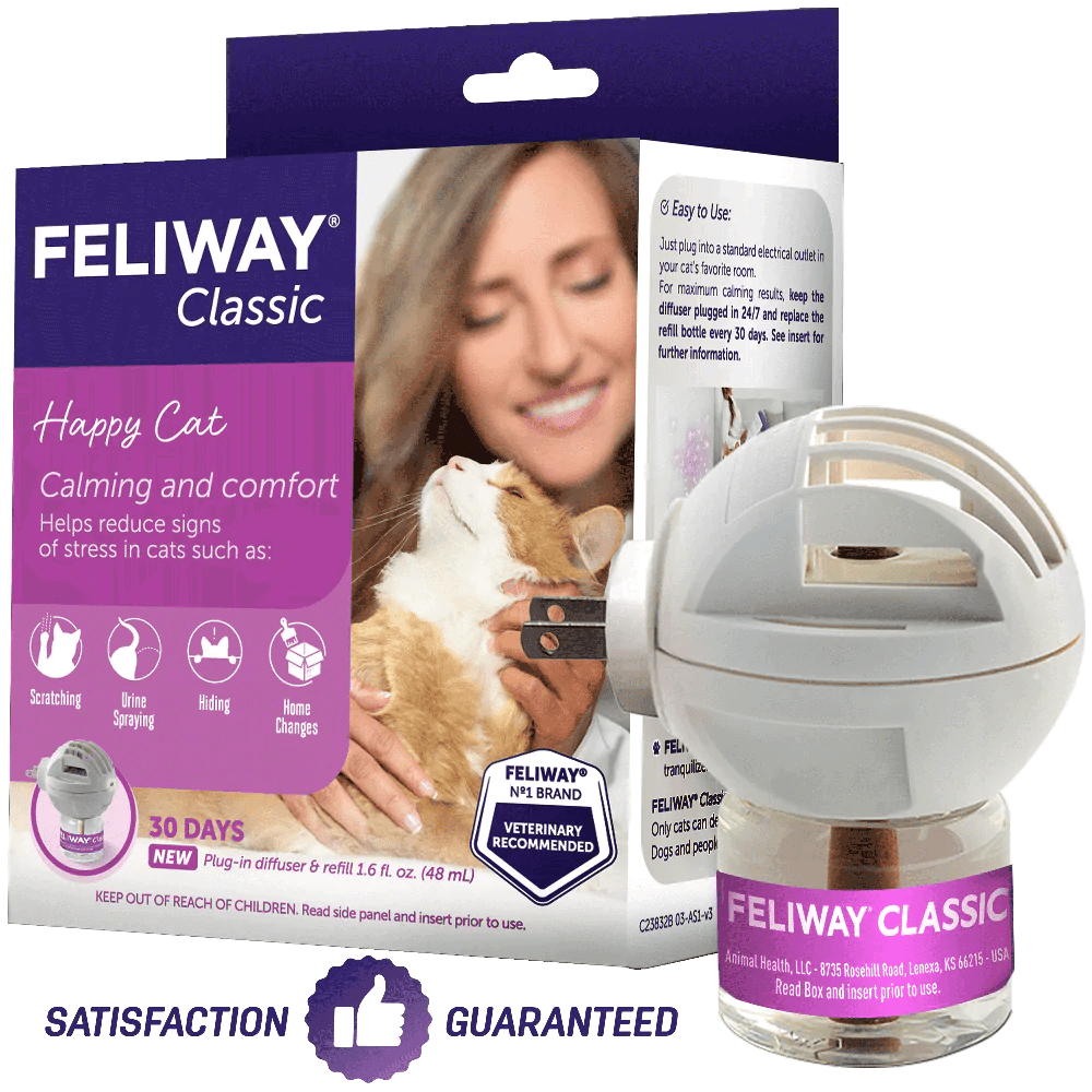 FELIWAY Classic Diffuser + Refill Kit 48ml-Cat Diffuser - PetToba-Feliway