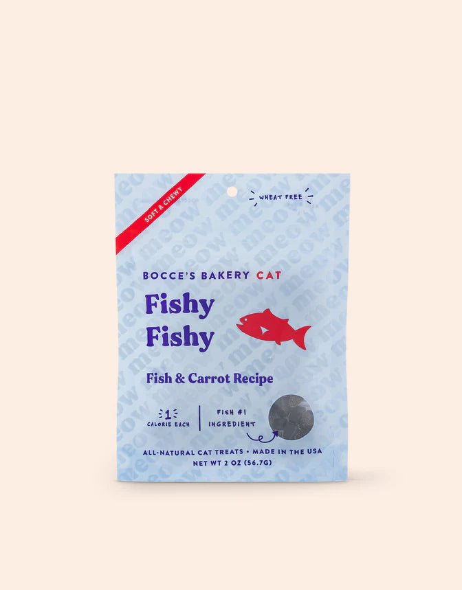 Fishy Fishy Soft & Chewy Treats - Cat Treats - Bocce's