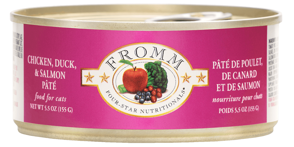 Four-Star Chicken, Duck, & Salmon Pate - Wet Cat Food - Fromm