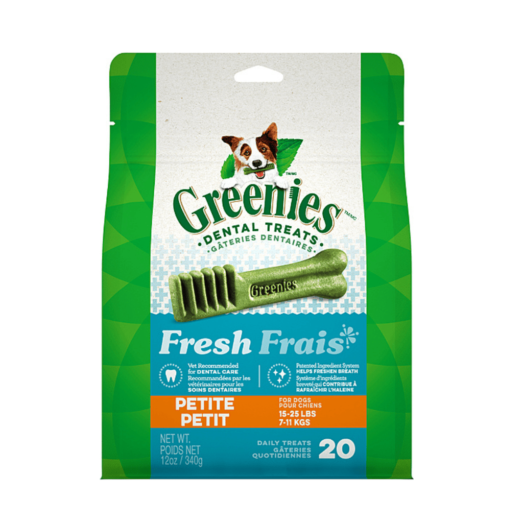 Fresh Petite Dog Dental Treats 20CT | 12OZ - Greenies - PetToba-Greenies