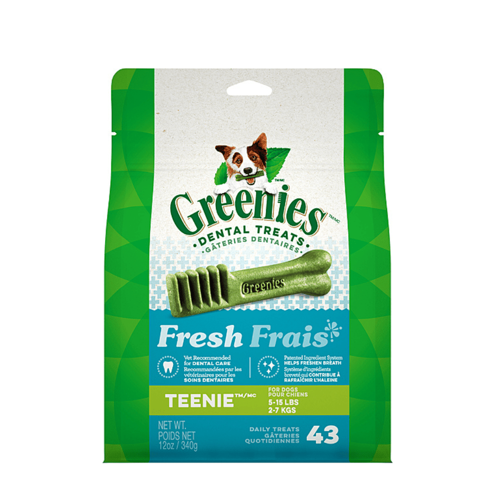 Fresh Teenie Dog Dental Treats 43CT | 12OZ - Greenies - PetToba-Greenies