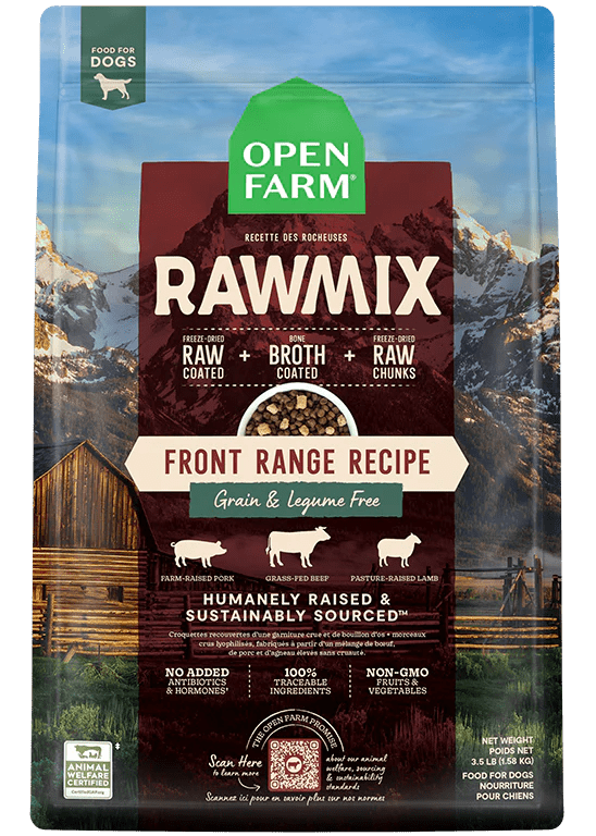 Front Range Grain-Free RawMix - Dry Dog Food - Open Farm