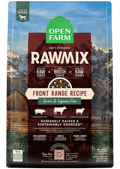 Front Range Grain-Free RawMix - Dry Dog Food - Open Farm