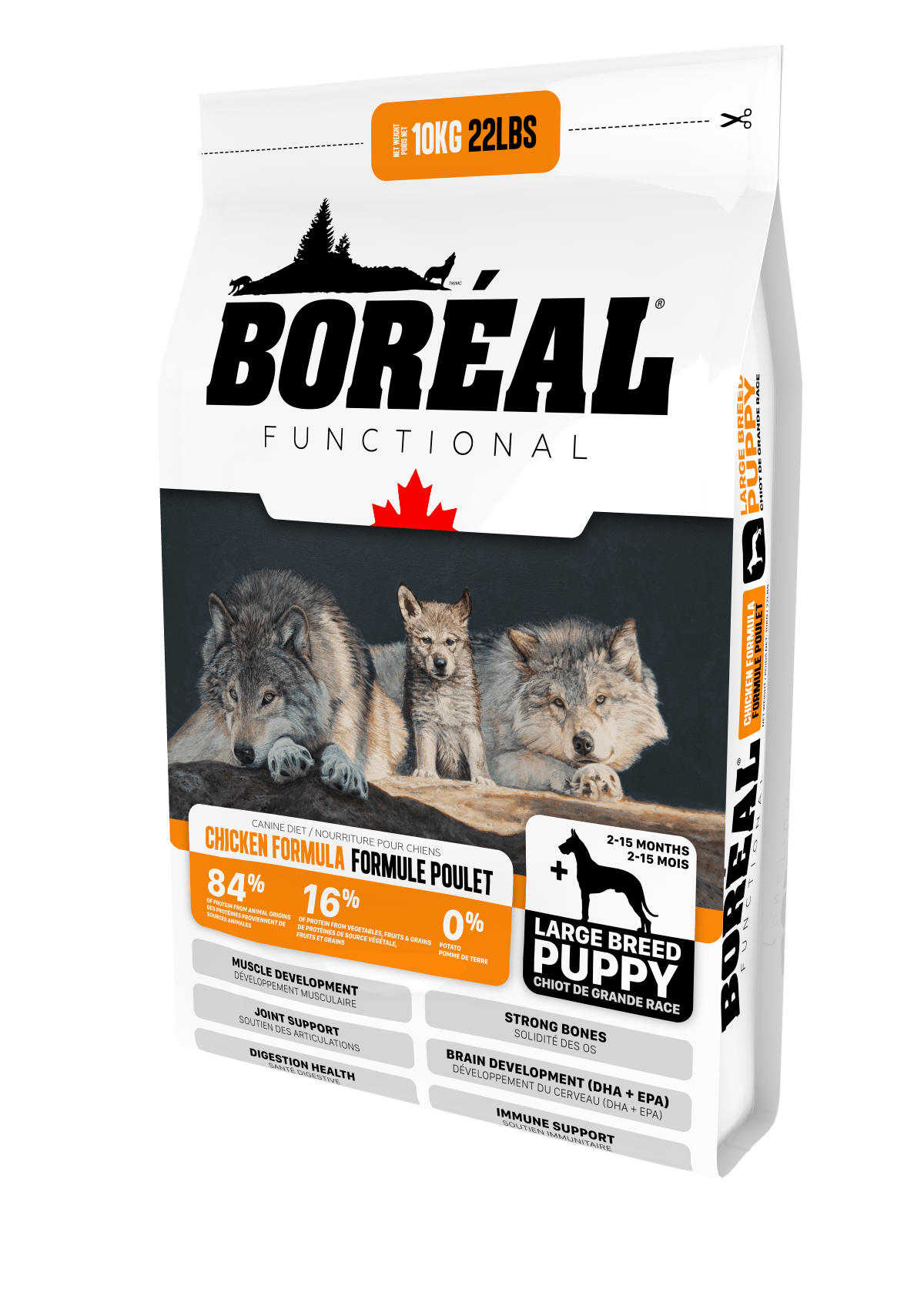 Functional Large Breed Puppy - Dry Dog Food - BORÉAL