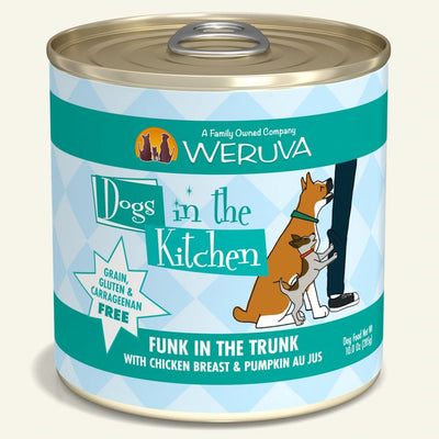 Funk in the Trunk (Chicken & Pumpkin Au Jus) Canned Dog Food 10 oz. - Dogs in the Kitchen - PetToba-Dogs in the Kitchen