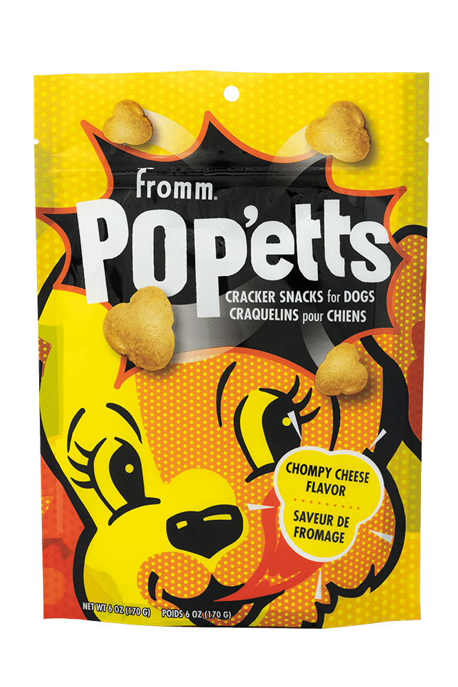 g Pop'etts Chompy Cheese Cracker - Dog Treats - Fromm - PetToba-Fromm