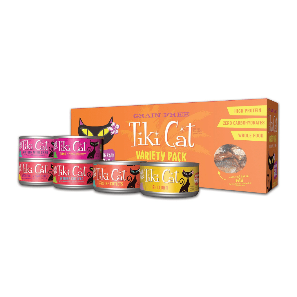 GF Kamehameha Grill Variety Pack  12/2.8 oz Wet Cat Food - Tiki Cat