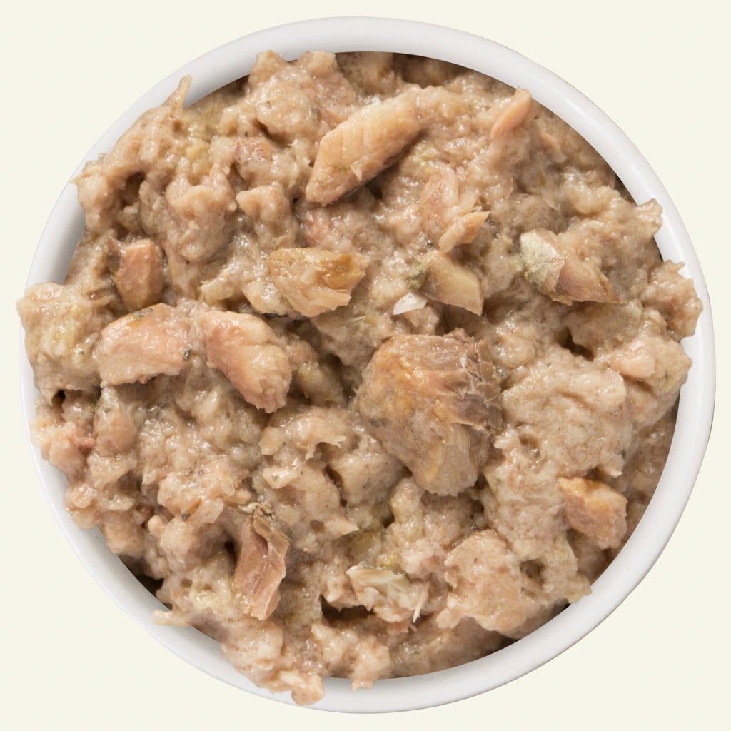 Goldie Lox (Chicken & Wild-Caught Salmon Au Jus) Dog Food Pouch 2.8 oz - Dogs in the Kitchen