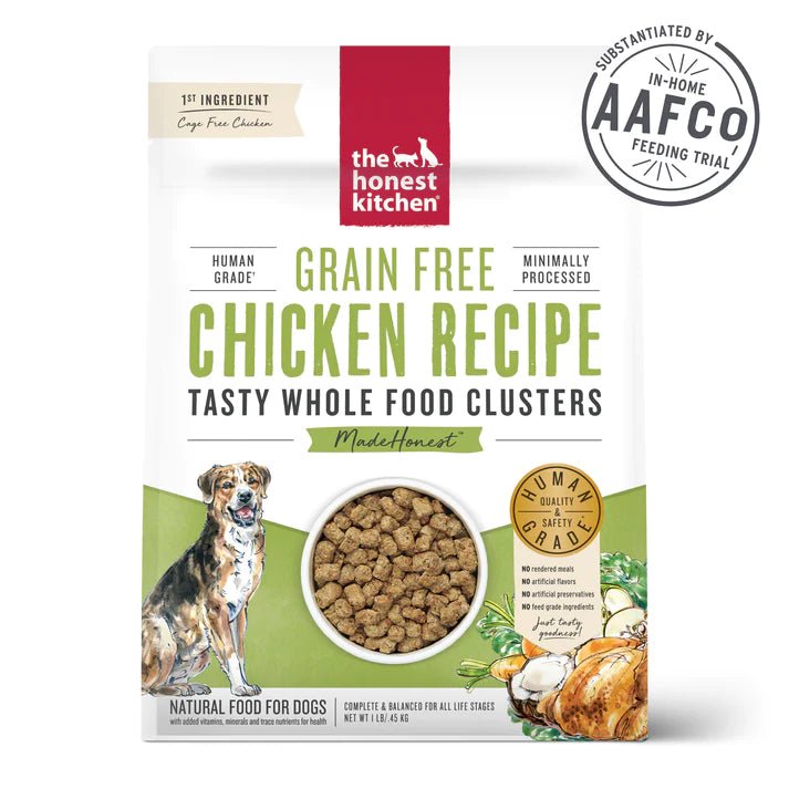 Grain Free Chicken Clusters - Dry Dog Food - The Honest Kitchen