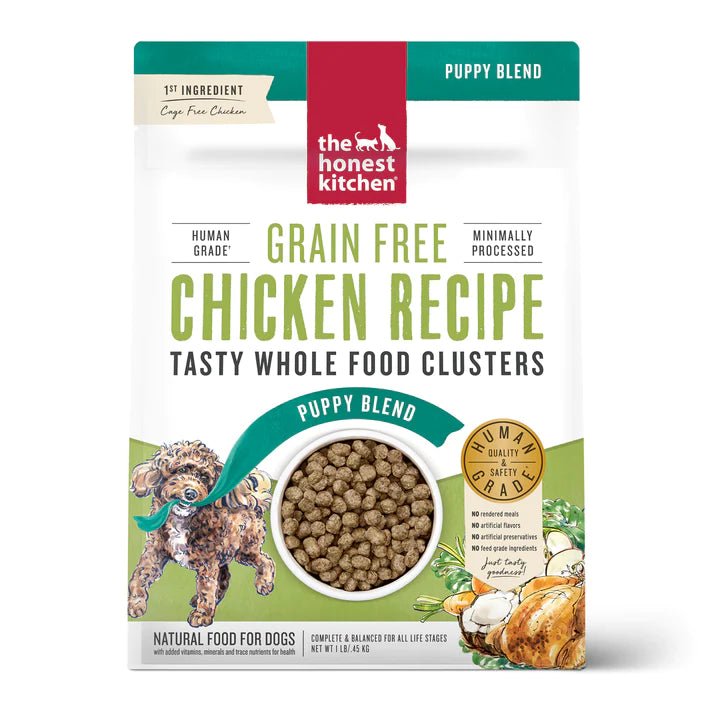 Grain Free Chicken Clusters For Puppies - Dry Dog Food - The Honest Kitchen