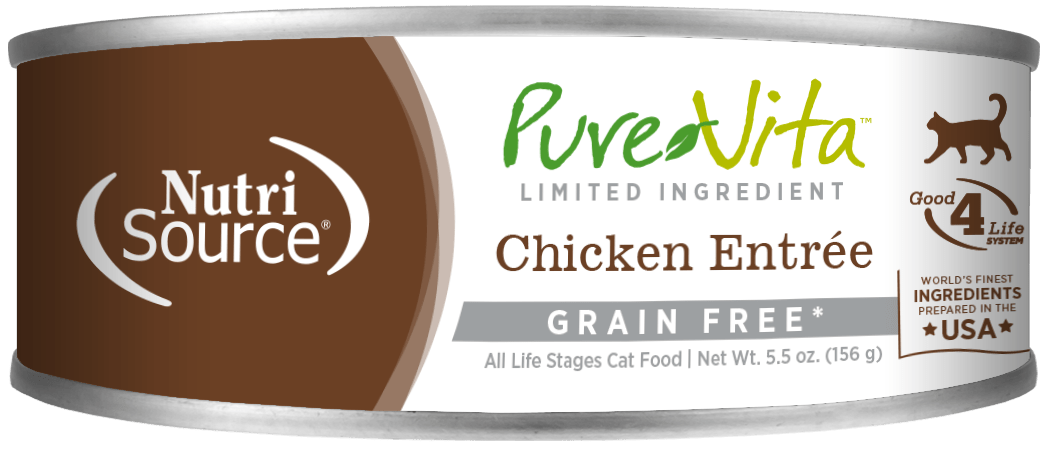 Grain Free Chicken Entrée - Wet Cat Food - NutriSource