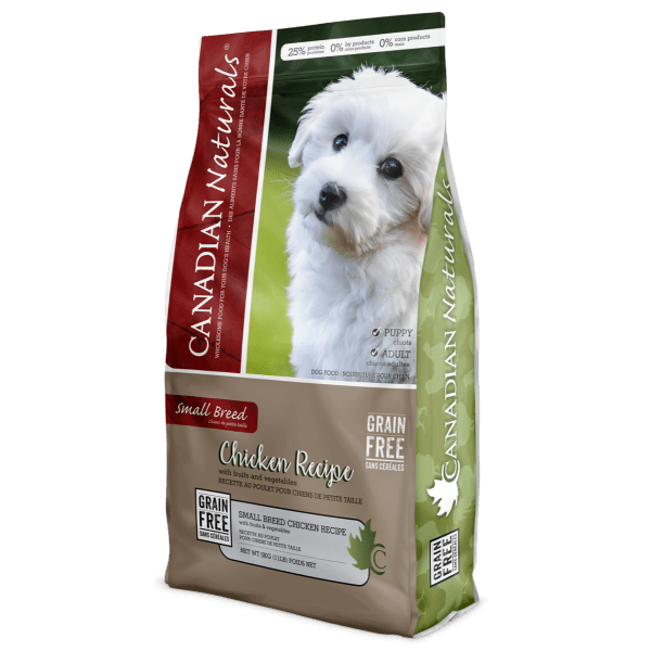 Grain Free Chicken Recipe for Small Breed Dogs - Dry Dog Food - Canadian Naturals
