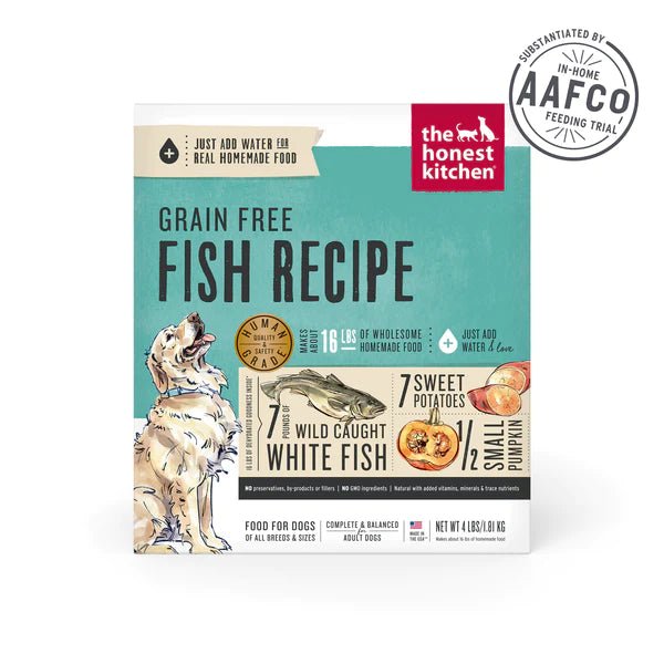 Grain Free Fish - Dehydrated/Air-Dried Dog Food - The Honest Kitchen